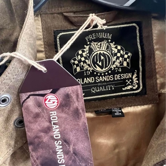 Roland Sands waxed tracker jacket size XL - Picture 4 of 6